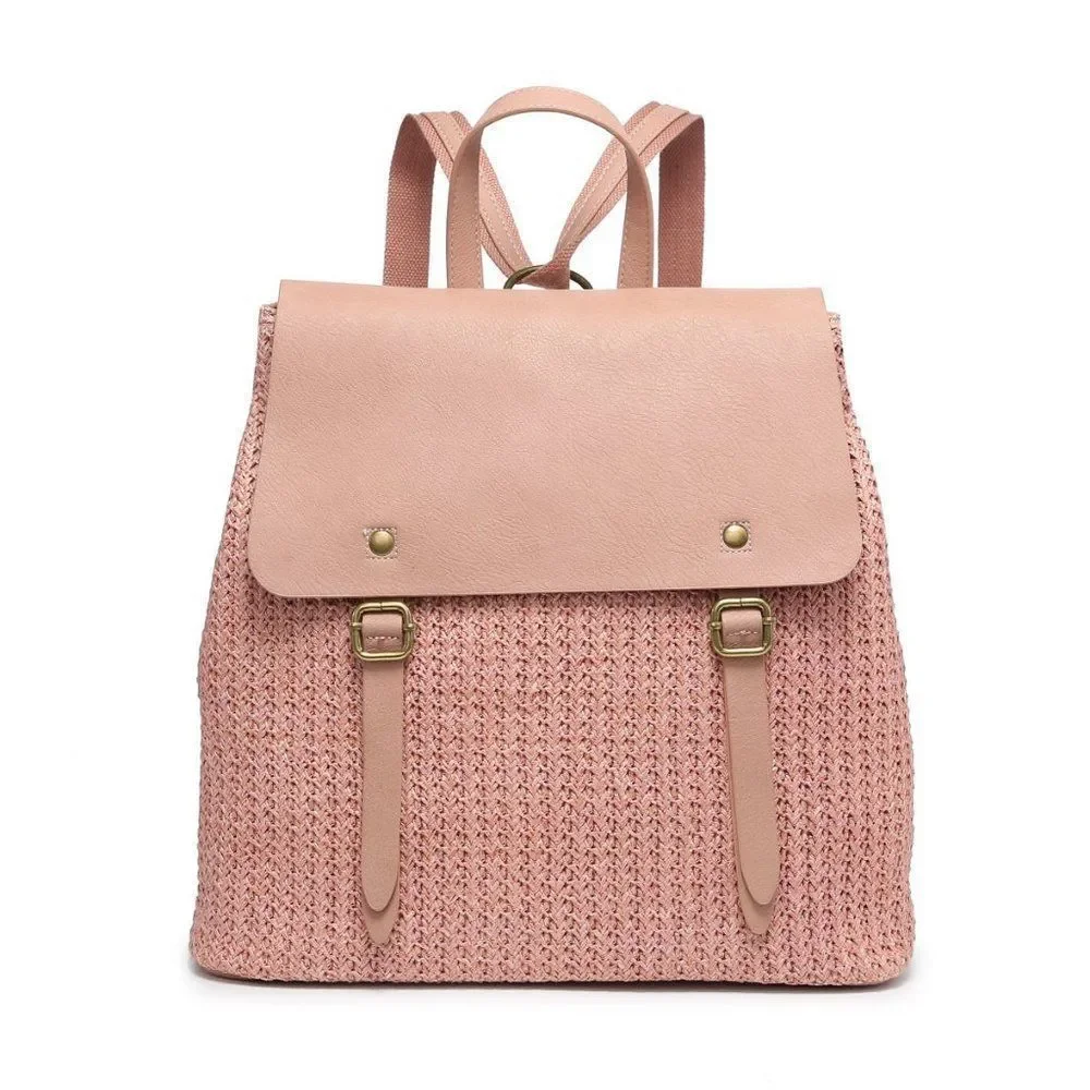 Jen & Co woven backpack